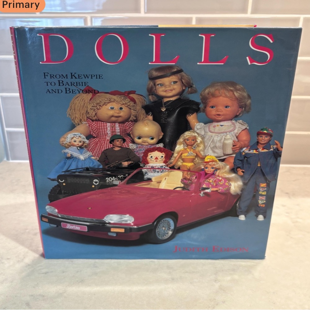 Vintage doll collectible book "Dolls" from kewpie to barbie and beyond